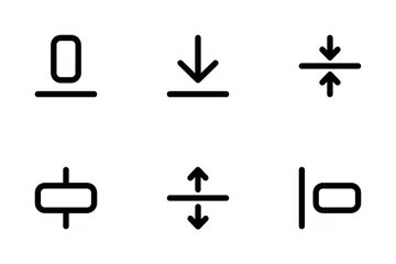 Disposición Paquete de Iconos