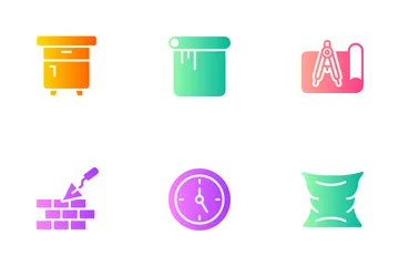 Diseño de interiores Paquete de Iconos