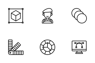 Diseño gráfico Paquete de Iconos