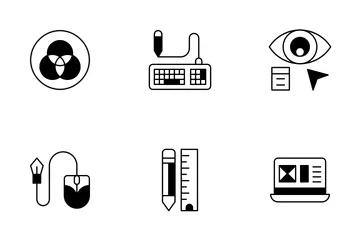 Diseño gráfico Paquete de Iconos