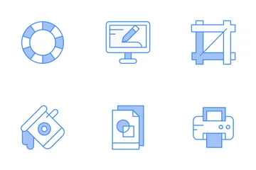 Diseño gráfico Paquete de Iconos