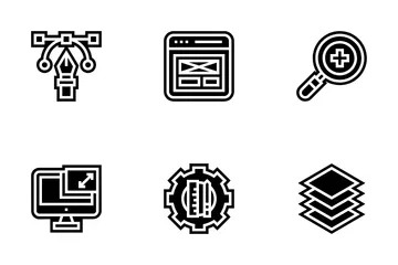 Diseño gráfico Paquete de Iconos