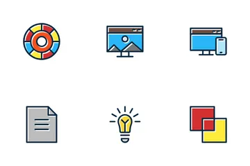 Diseño gráfico Paquete de Iconos