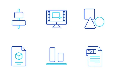 Diseño gráfico Paquete de Iconos