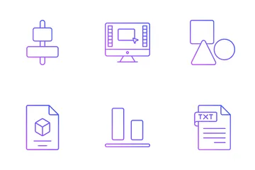 Diseño gráfico Paquete de Iconos