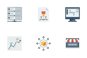 Desarrollo de diseño web y UI Vol 3 Paquete de Iconos