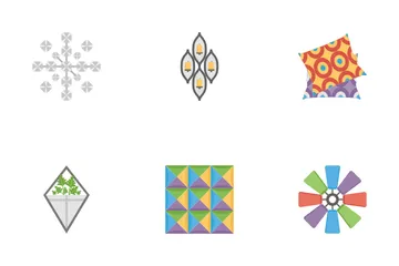 Diseño y decoración del hogar. Paquete de Iconos