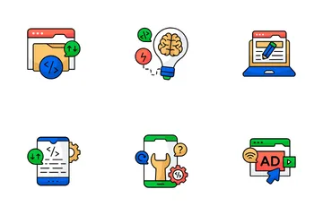 Diseño y desarrollo Paquete de Iconos