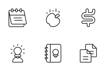 Diseño y pensamiento Icon Pack