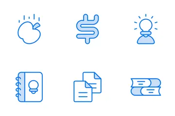 Diseño y pensamiento Icon Pack