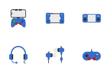 Dispositivo de jogo Pacote de Ícones