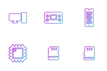 Dispositivo e gadget Pacote de Ícones