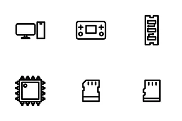 Dispositivo e gadget Pacote de Ícones