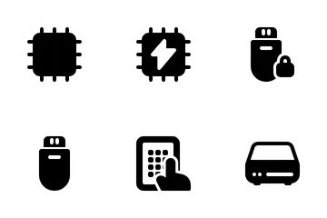 Dispositivo e IoT 2 Paquete de Iconos