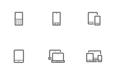 Dispositivo e responsivo Pacote de Ícones