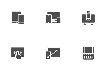 Dispositivo e responsivo Pacote de Ícones