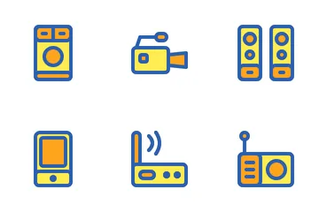 Dispositivo electronico Paquete de Iconos