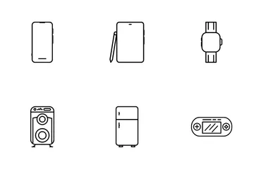 Dispositivo electrónico Paquete de Iconos