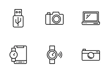 Dispositivo electronico Paquete de Iconos