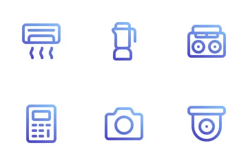 Dispositivo electronico Paquete de Iconos
