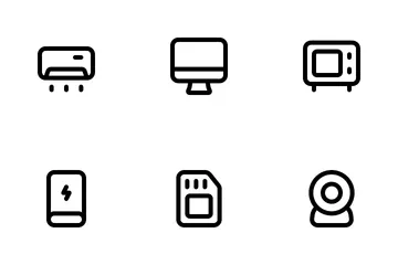 Dispositivo electronico Paquete de Iconos