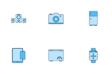 Dispositivo electrónico inteligente Paquete de Iconos