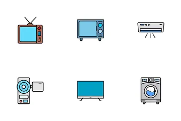 Dispositivo eletrônico Pacote de Ícones