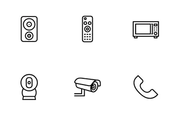 Dispositivo eletrônico Pacote de Ícones