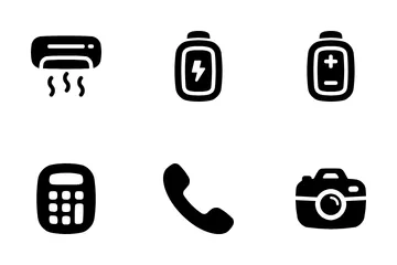 Aparelho eletrônico Icon Pack