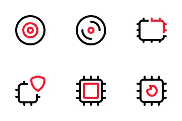 Dispositivo e IoT 2 Paquete de Iconos