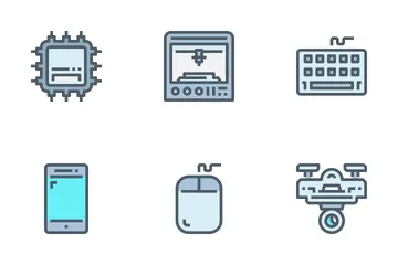 Dispositivo y tecnología Paquete de Iconos