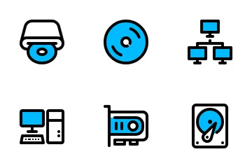 Comunicação e Dispositivos 2 Pacote de Ícones