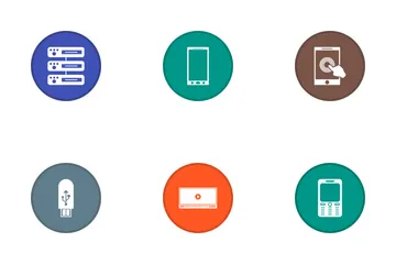 Dados e dispositivos Icon Pack