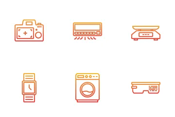 Dispositivos electrónicos Paquete de Iconos