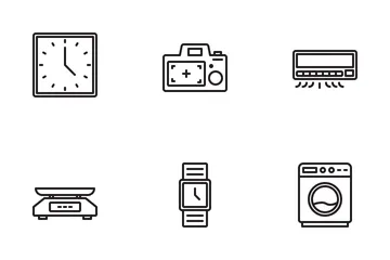 Dispositivos electrónicos Paquete de Iconos