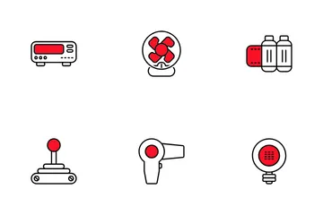 Dispositivos electrónicos Paquete de Iconos