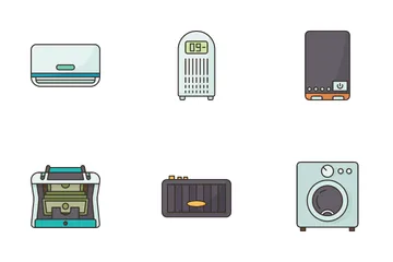 Dispositivos electrónicos Paquete de Iconos