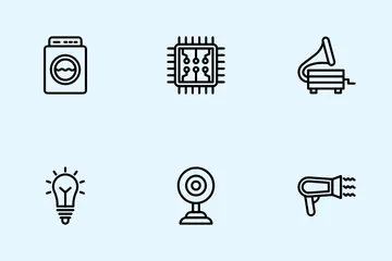 Dispositivos electrónicos Paquete de Iconos