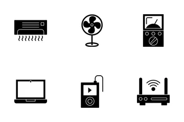 Dispositivos electrónicos Paquete de Iconos