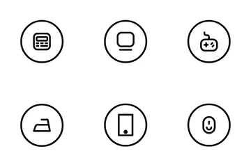 Dispositivos electronicos Paquete de Iconos