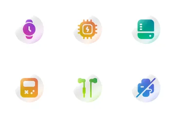 Dispositivos electrónicos Paquete de Iconos