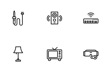 Dispositivos eletrônicos Pacote de Ícones