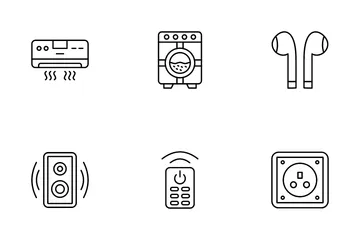 Dispositivos eletrônicos Pacote de Ícones