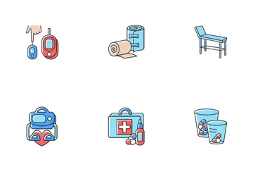 Dispositivos médicos Pacote de Ícones
