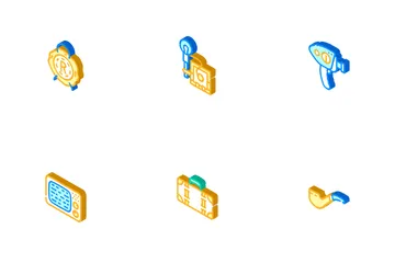 Dispositivos de cosas retro Paquete de Iconos