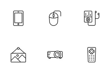 Dispositivos y electrodomésticos Vol 2 Paquete de Iconos