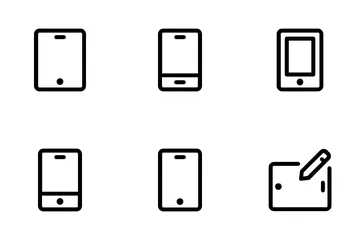 Dispositivos y hardware Vol-1 Paquete de Iconos