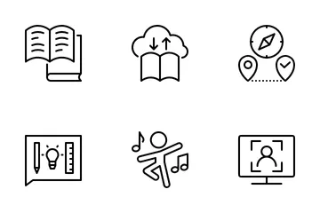 Distance Learning 3 Icon Pack