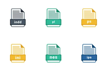 Divers formats de fichiers Pack d'Icônes