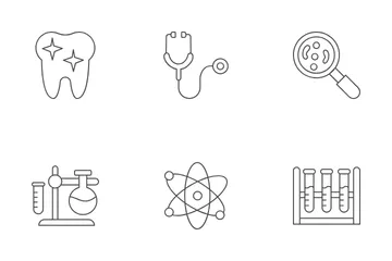 Diverse Biology Icon Pack
